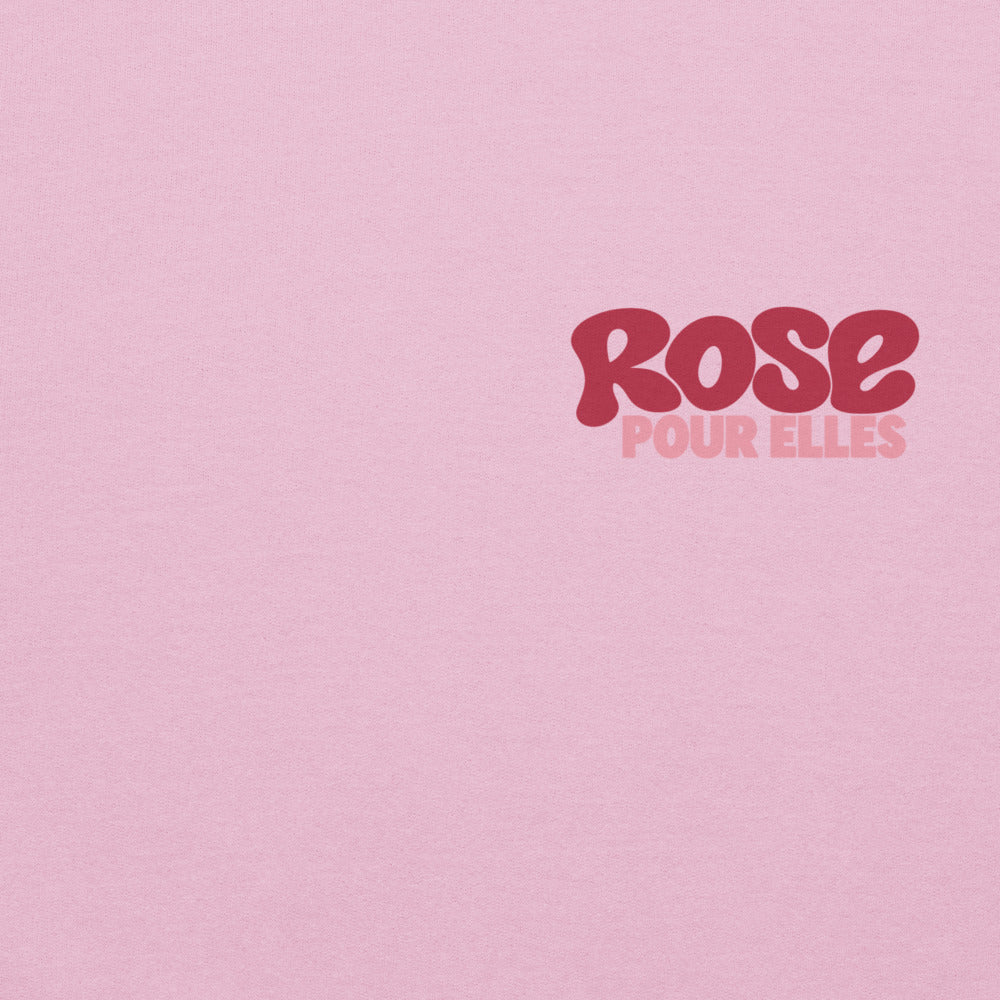 Sweat à capuche – Ma Vie en Rose | Octobre Rose